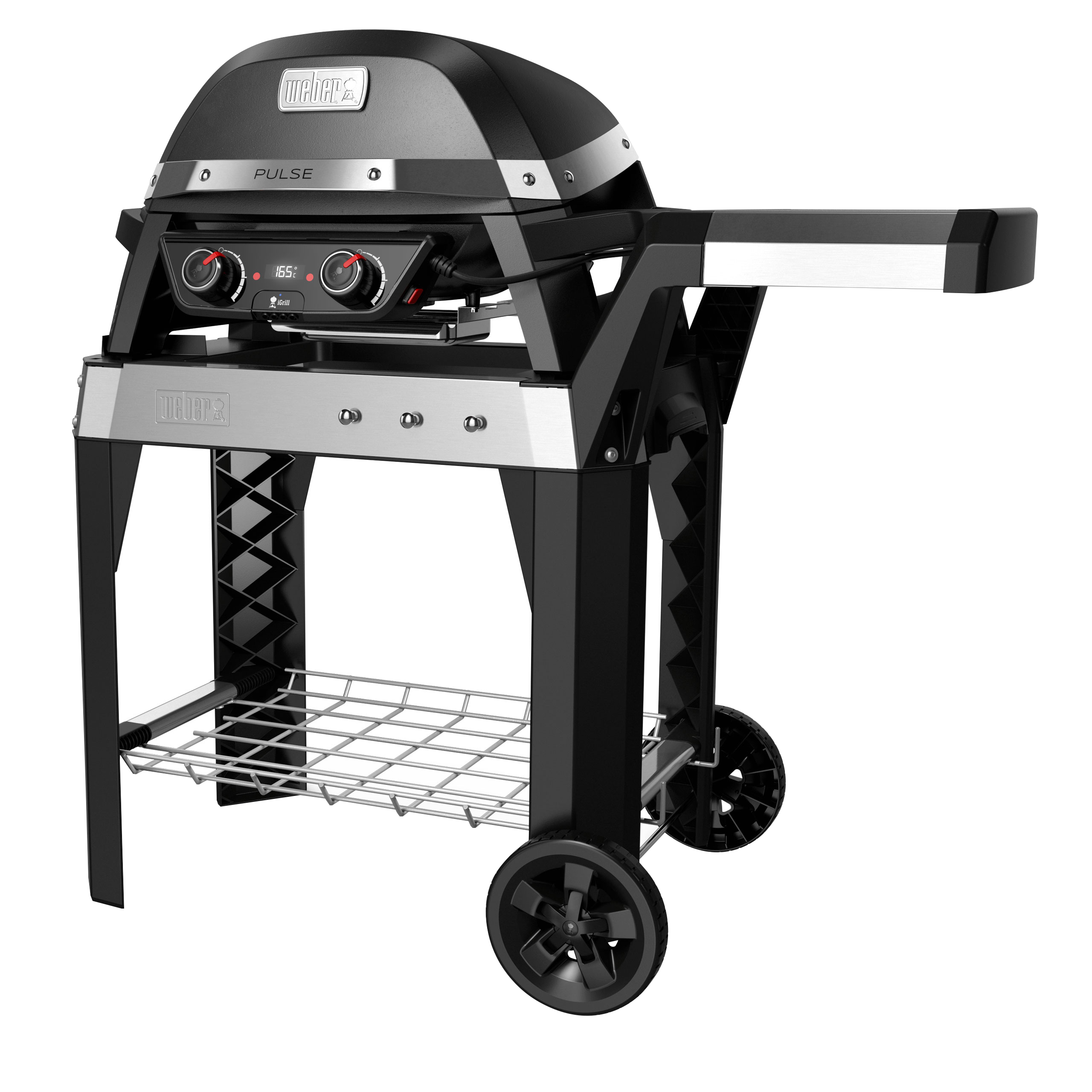 Weber Pulse 2000 electric grill with cart - shop