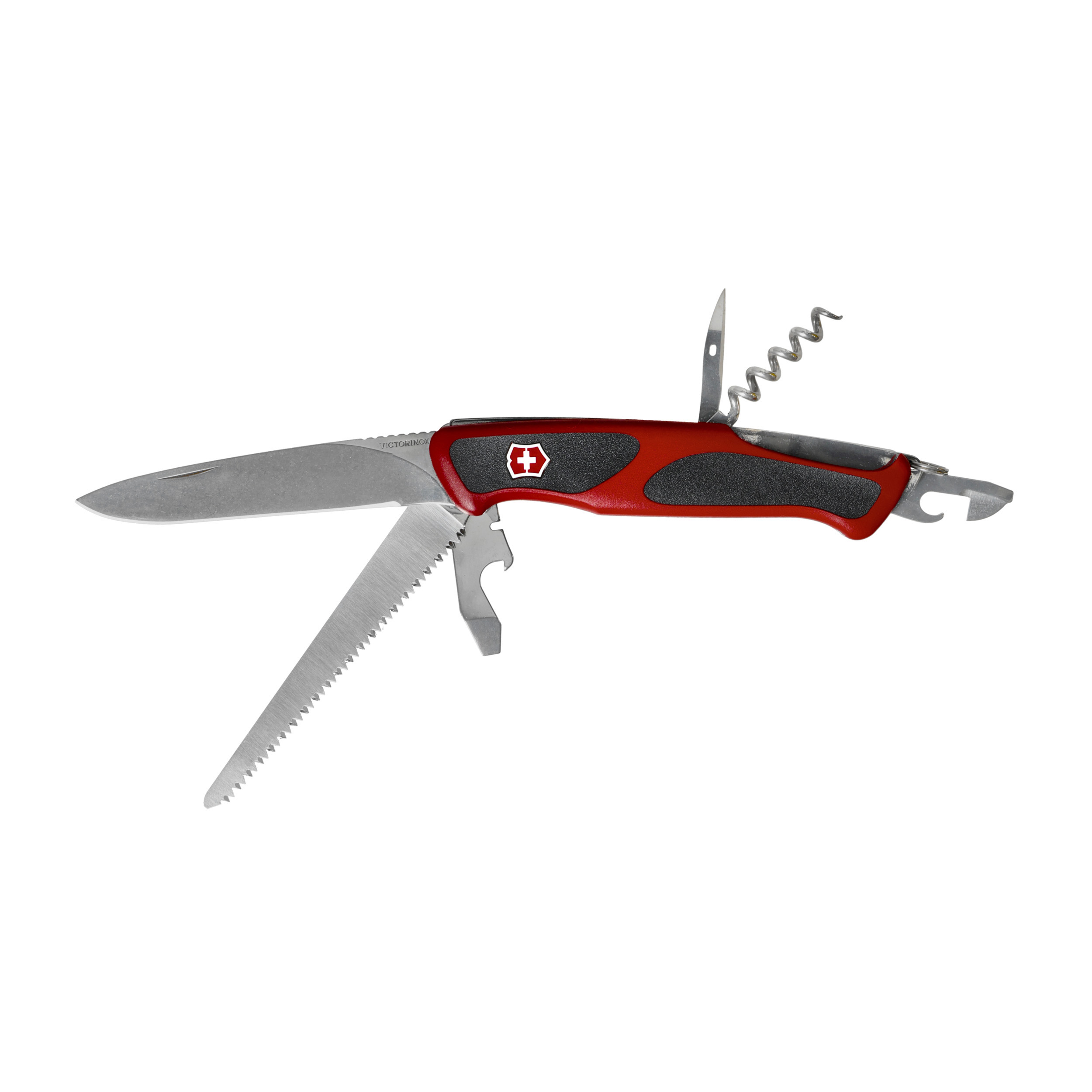 Scyzoryk Victorinox Ranger Grip 55 0.9563.C czerwono-czarny