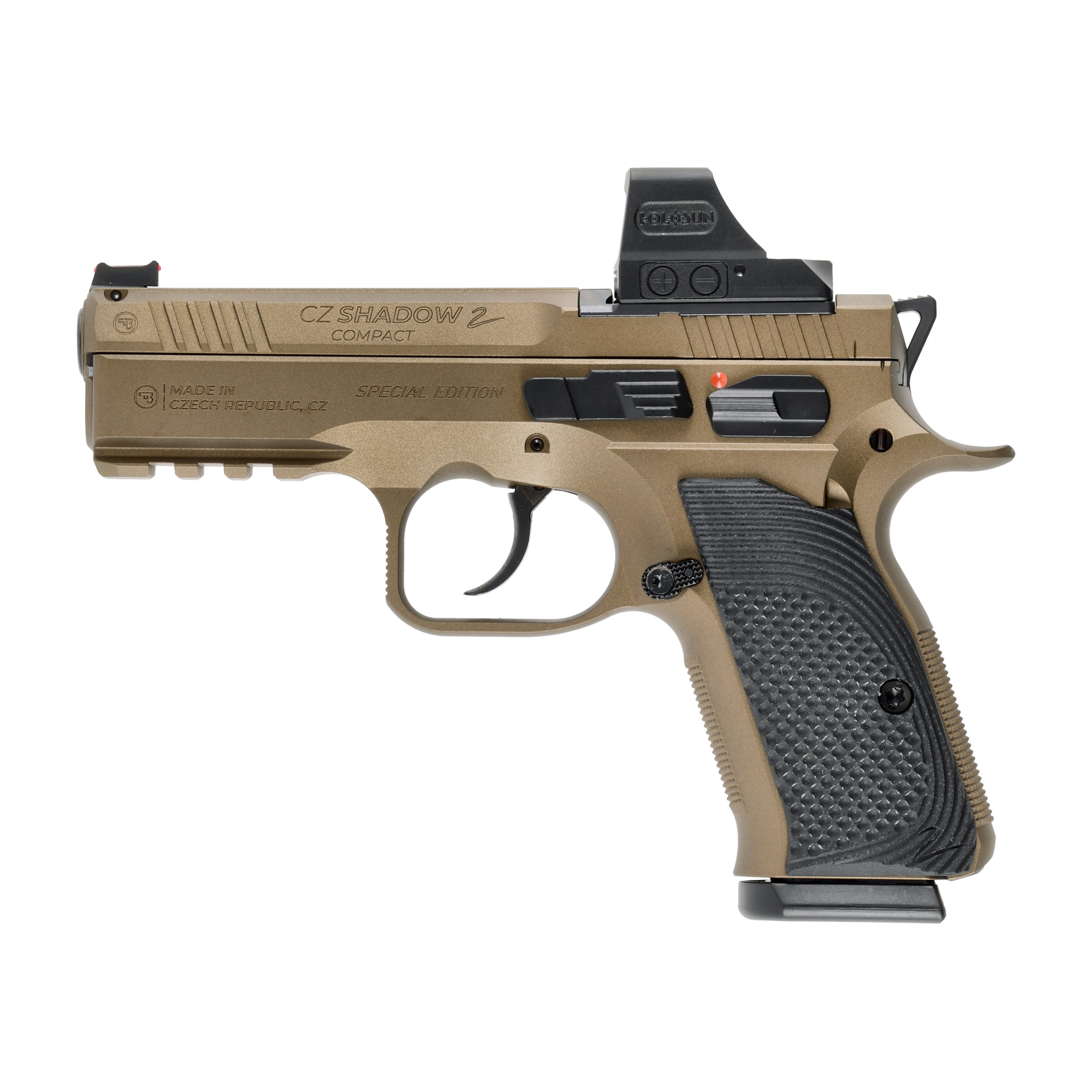Pistolet CZ Shadow 2 Compact Bronze Holosun kal. 9x19 mm - sklep