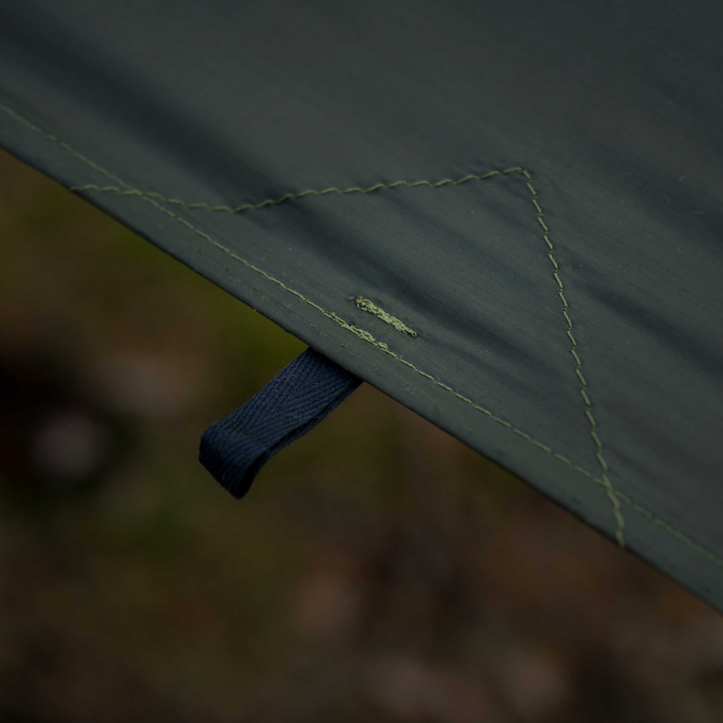「Drip Shelf」 s.wood.works × TARPtoTARP Daszek biwakowy tarp Lesovik Groza walnut brown brązowy | e