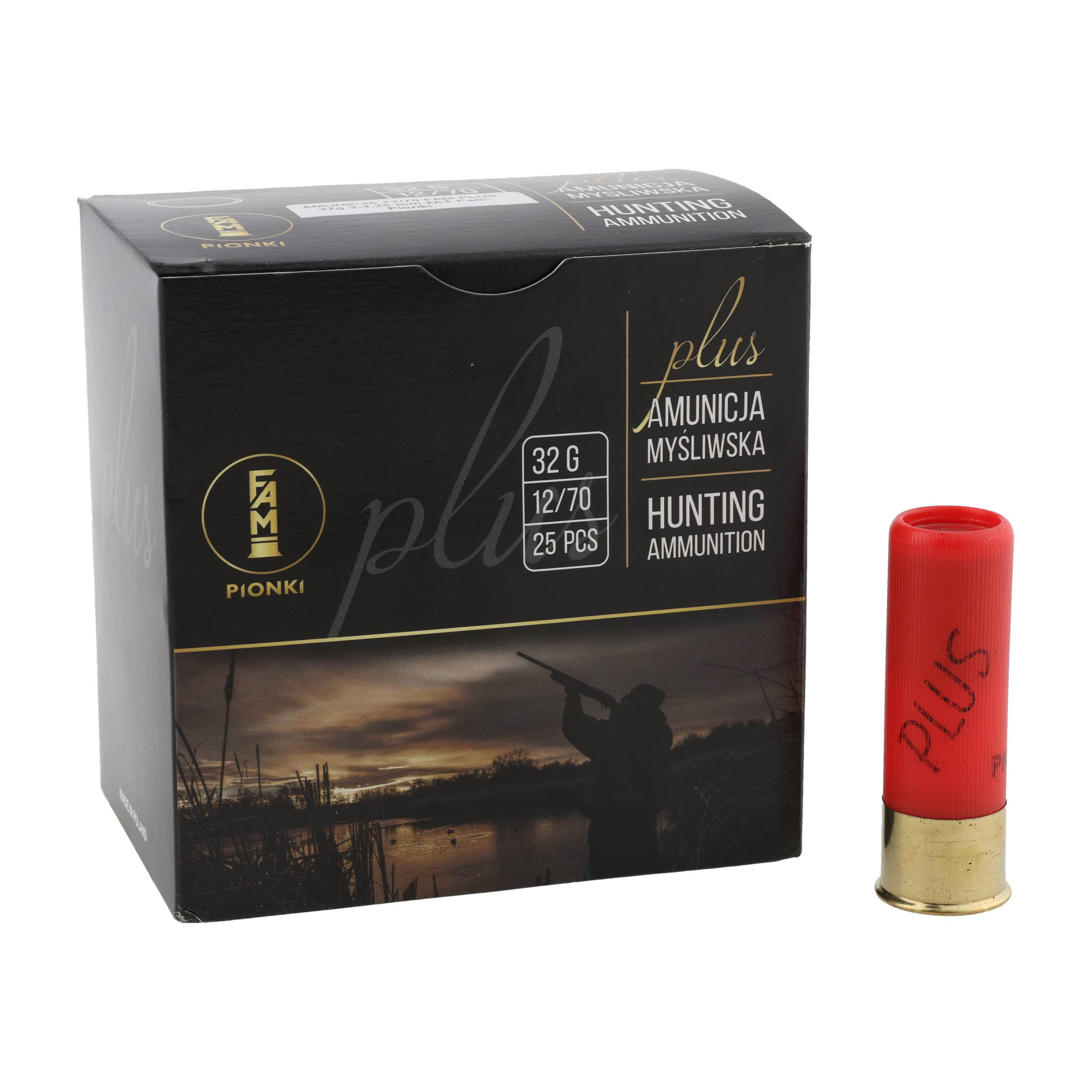 fami Amunicja FAM Pionki kal. 12/70 ZAT 32g PLUS 3-3,25mm - sklep kolba.pl