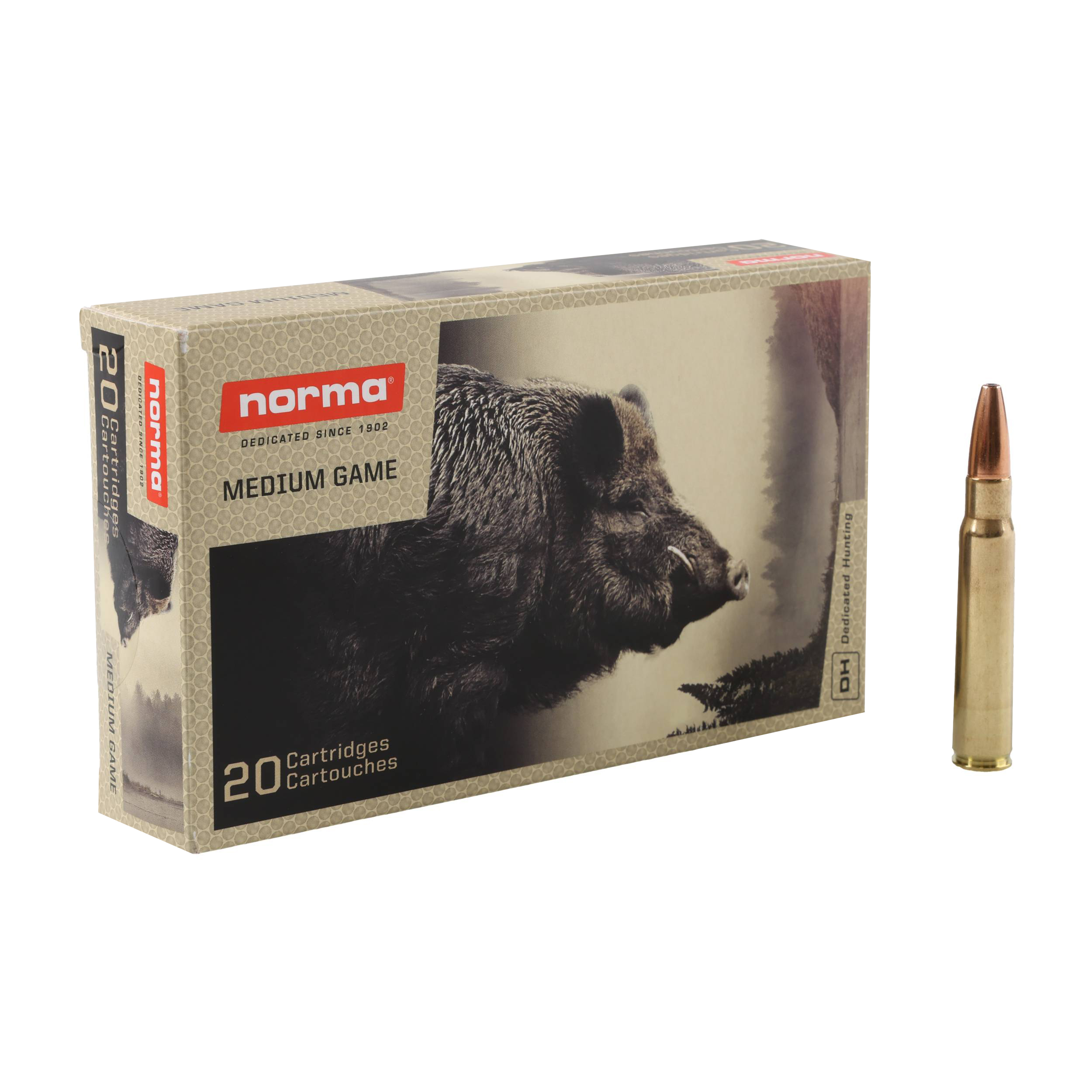 Amunicja Norma kal. 8X57 JS Vulkan 12,7g/196 grs - sklep kolba.pl