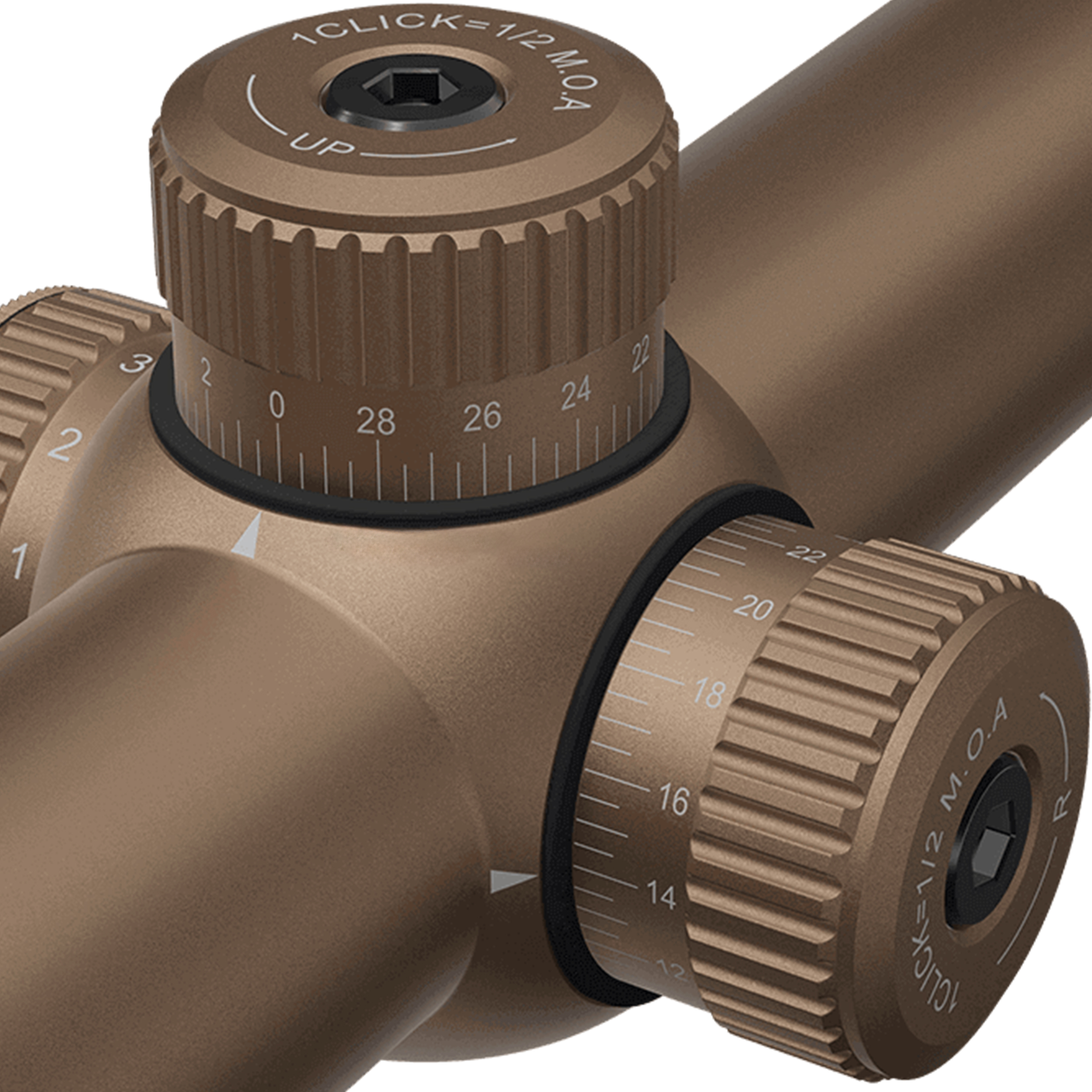 Vector Optics Forester 1-5x24 FDE SFP 30mm spotting scope - shop