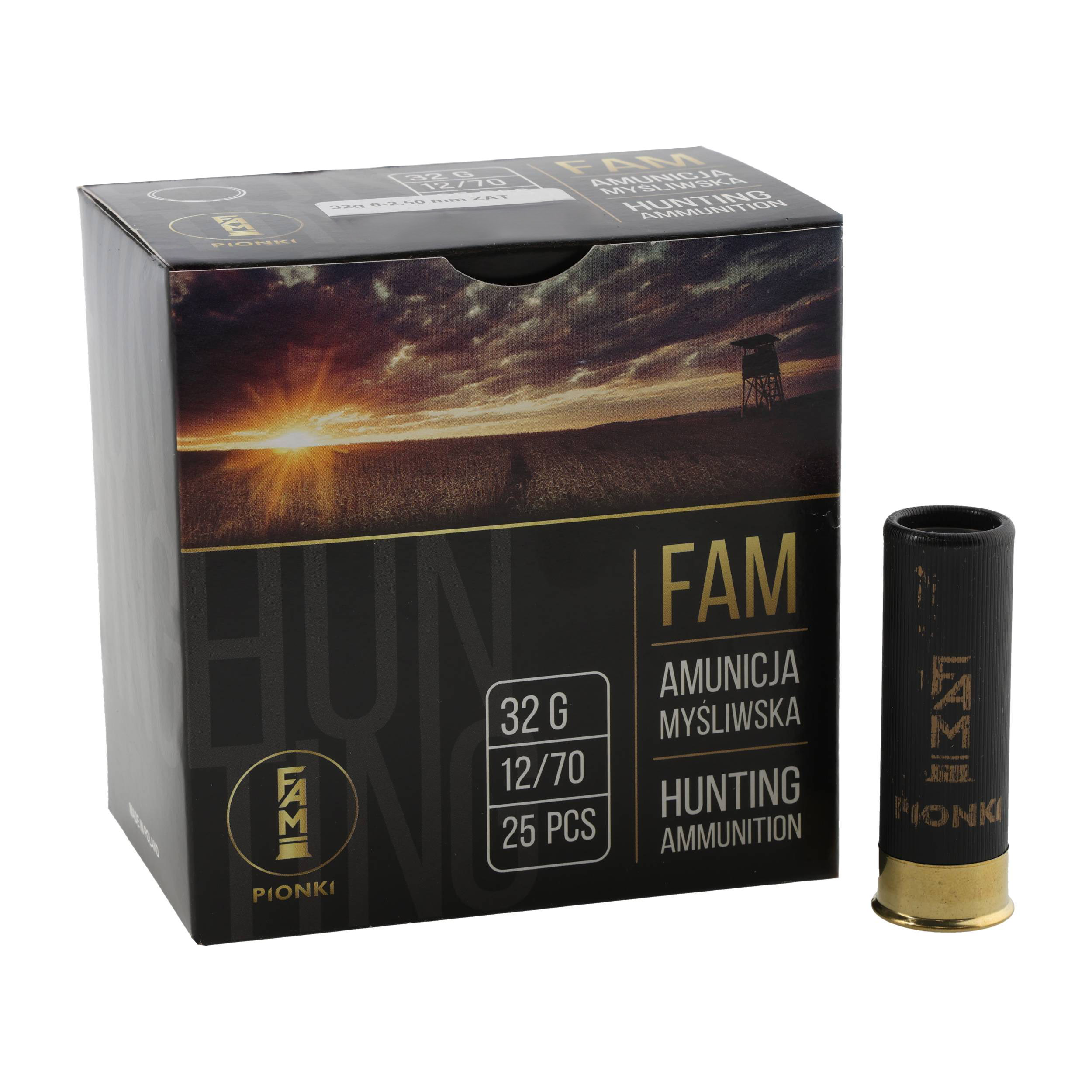 Amunicja FAM Pionki kal. 12/70 ZAT 32g 6-2,50mm
