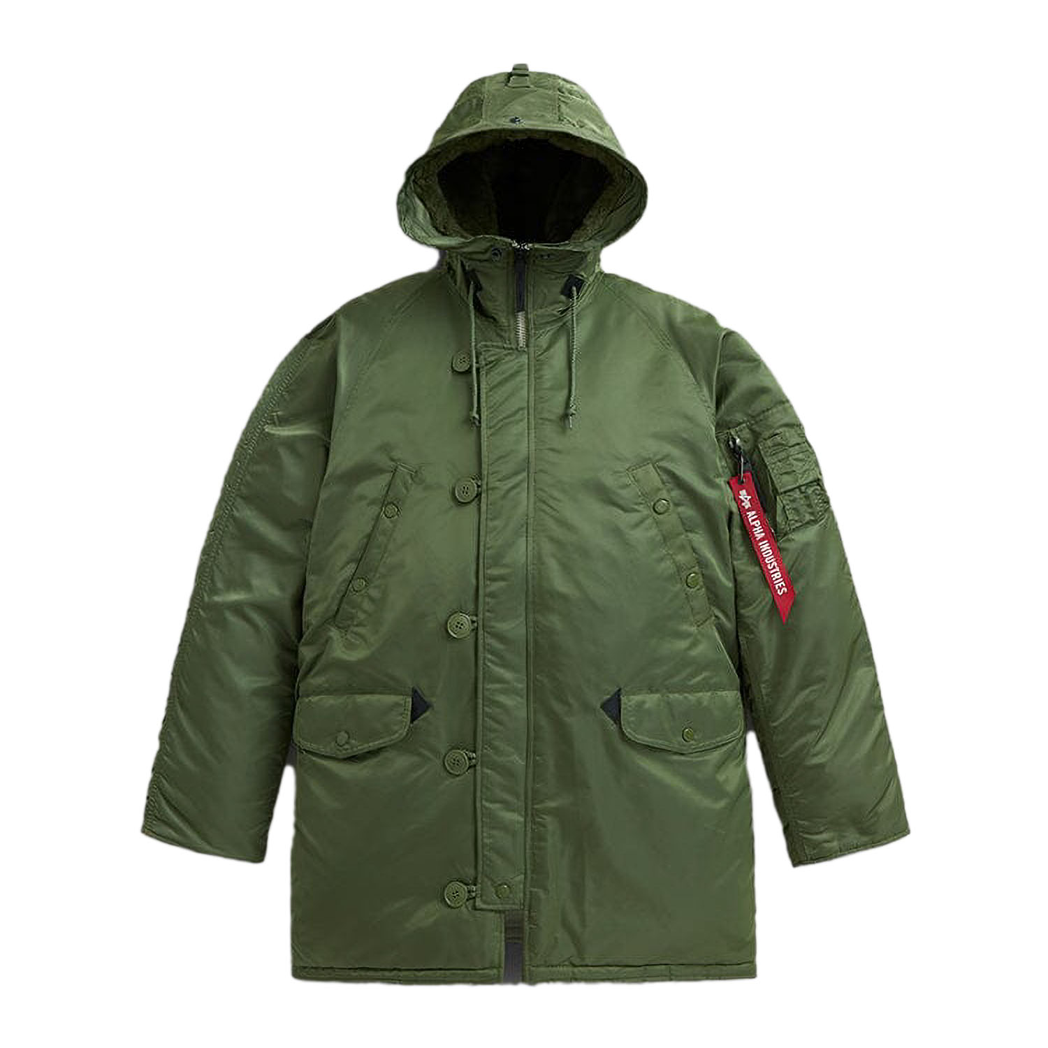 ALPHA INDUSTRIES N3B Mサイズ オリーブグリーン ALPHA INDUSTRIES