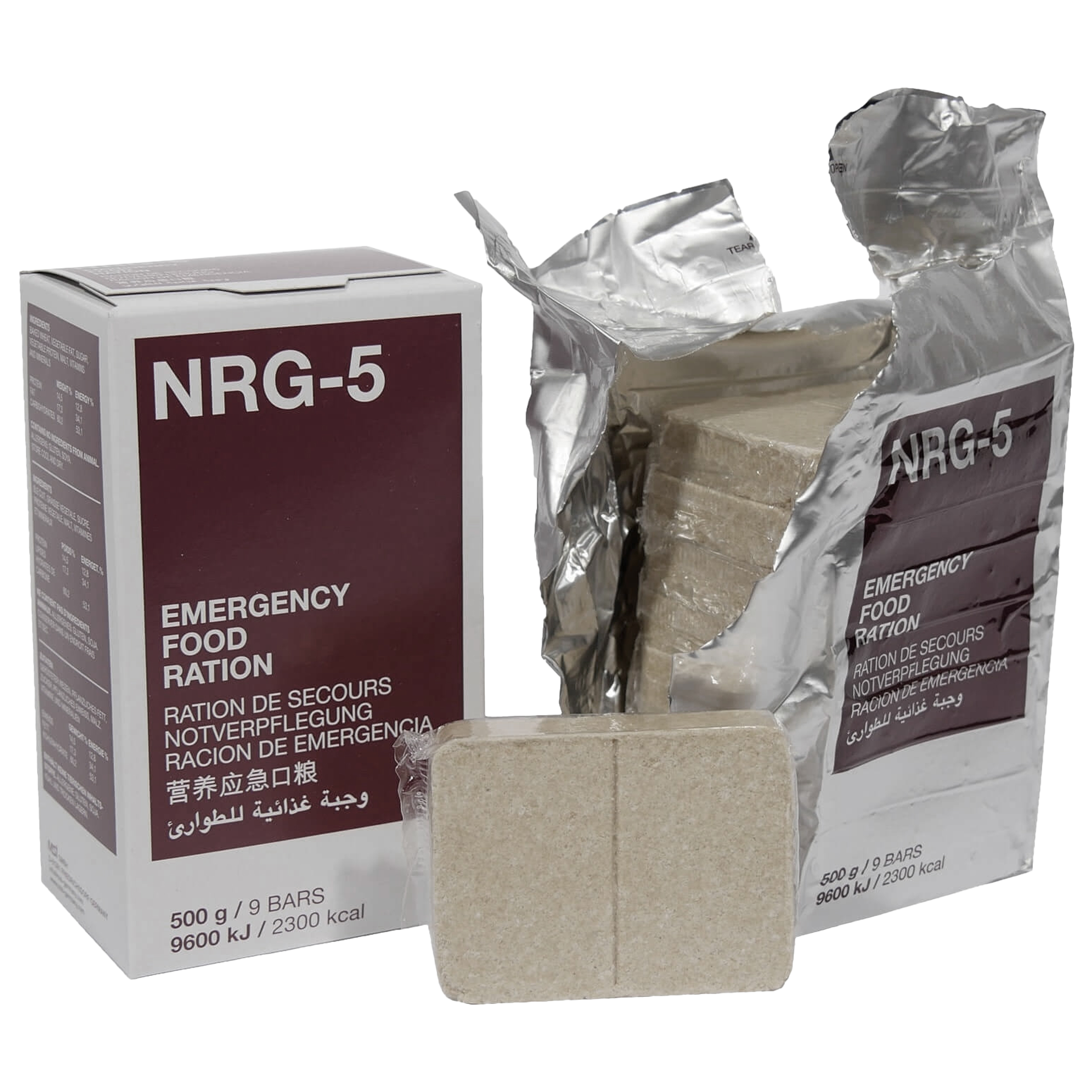 NRG-5 500 g 2300 kcal food rations - shop
