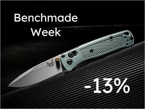 Benchmade Week – noże aż o 13% taniej!