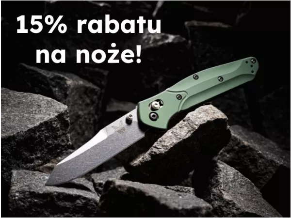 Noże 15% taniej – sprawdź!