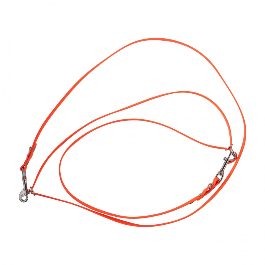 4wild.eu BioThane 13mm 260 cm intertwined leash 1/3
