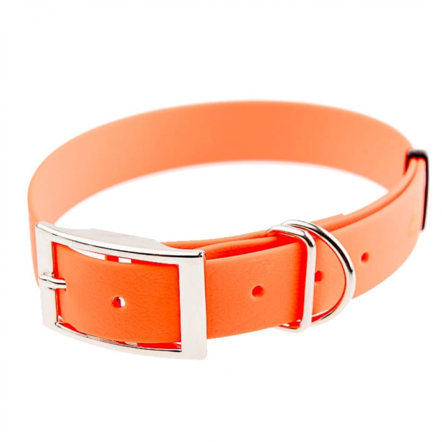 4wild.eu waterproof collar orange. 20 mm 1/2
