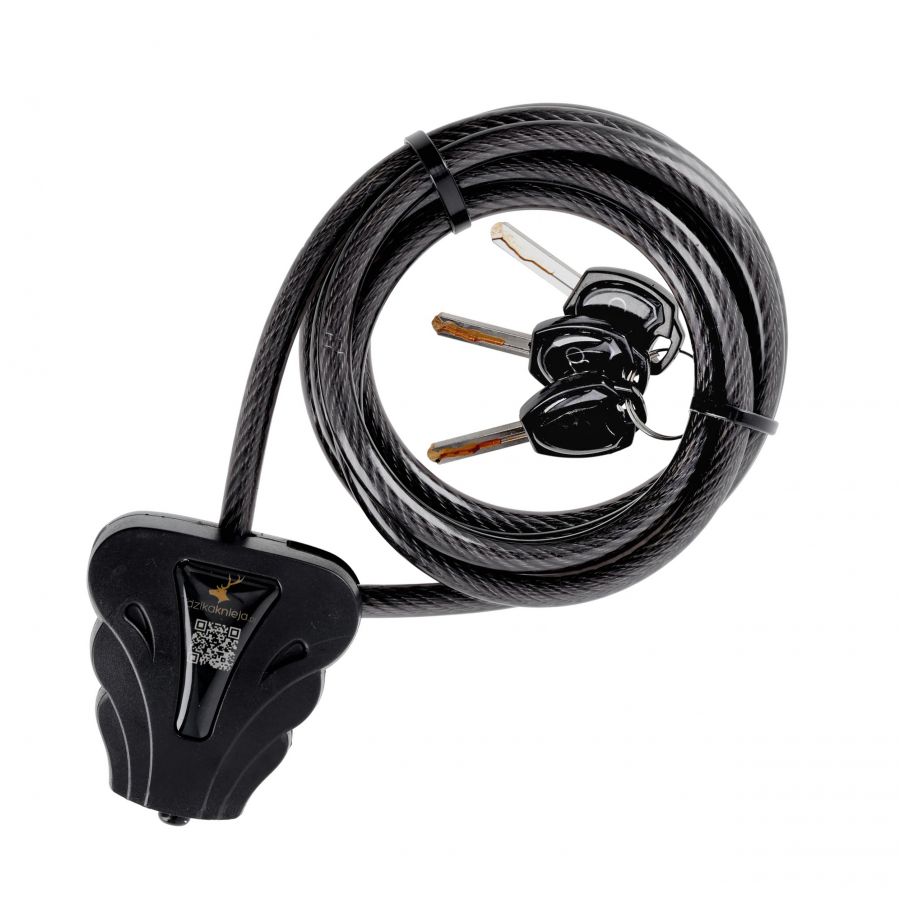 8mm adjustable cable with lock 1/2