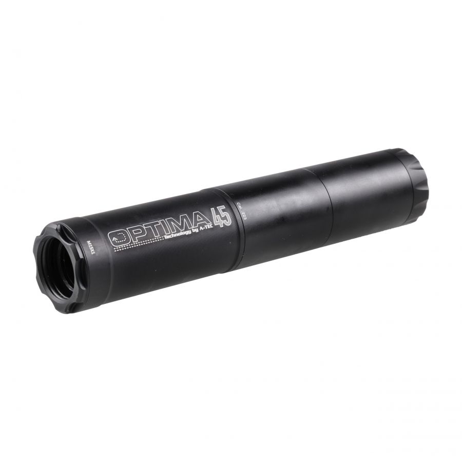 A-Tec Optima 45 cal. .223 M15x1 suppressor 3/5