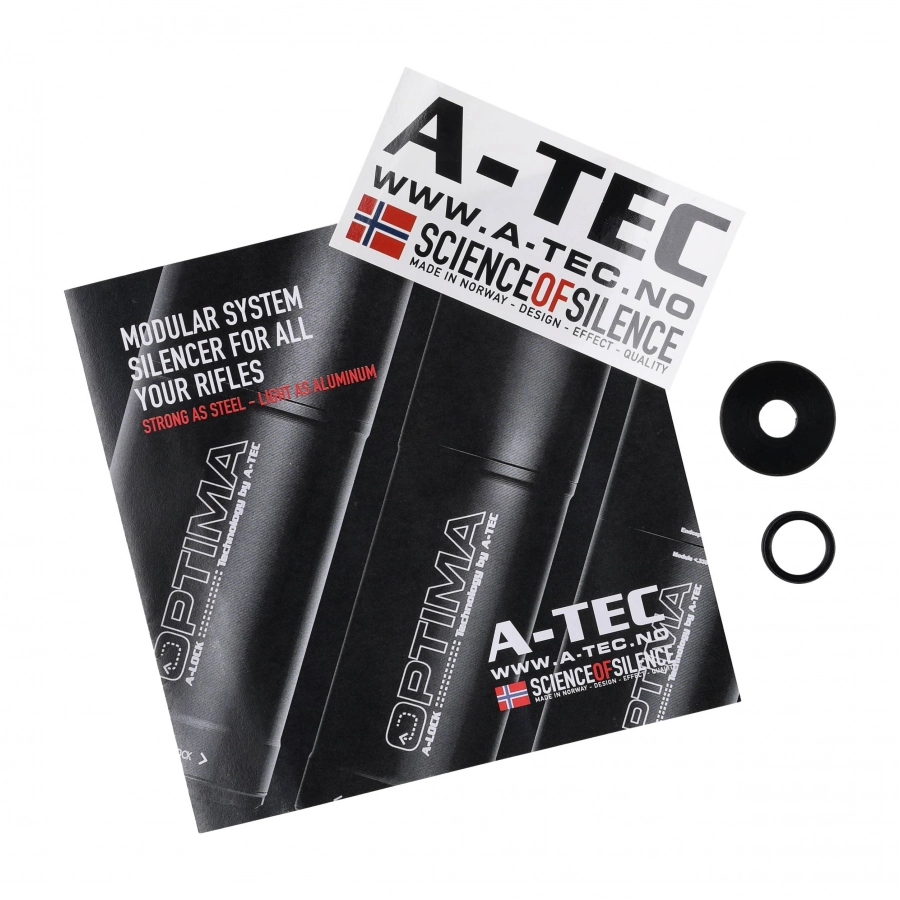 A-Tec Optima 45 cal. 6.5 M15x1 suppressor 4/4