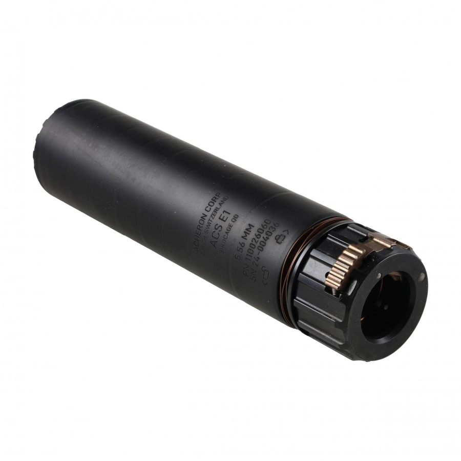Acheron ACS Birdcage QD 5.56 silencer black 3/4