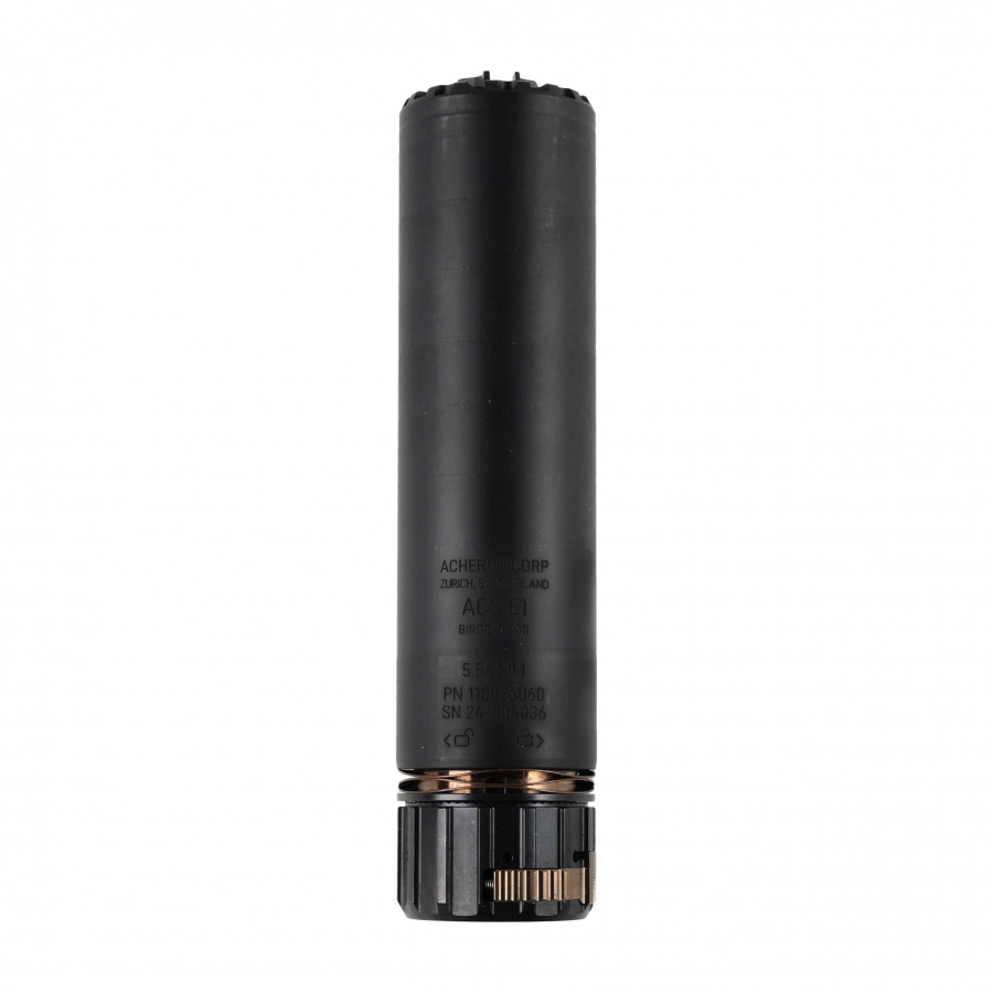 Acheron ACS Birdcage QD 5.56 silencer black 1/4