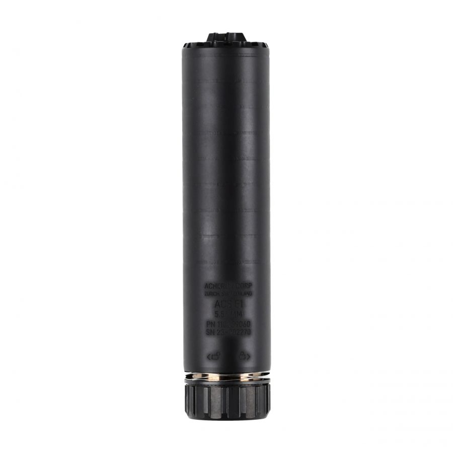 Acheron ACS E1 HexaLug 5.56 black muffler 1/3