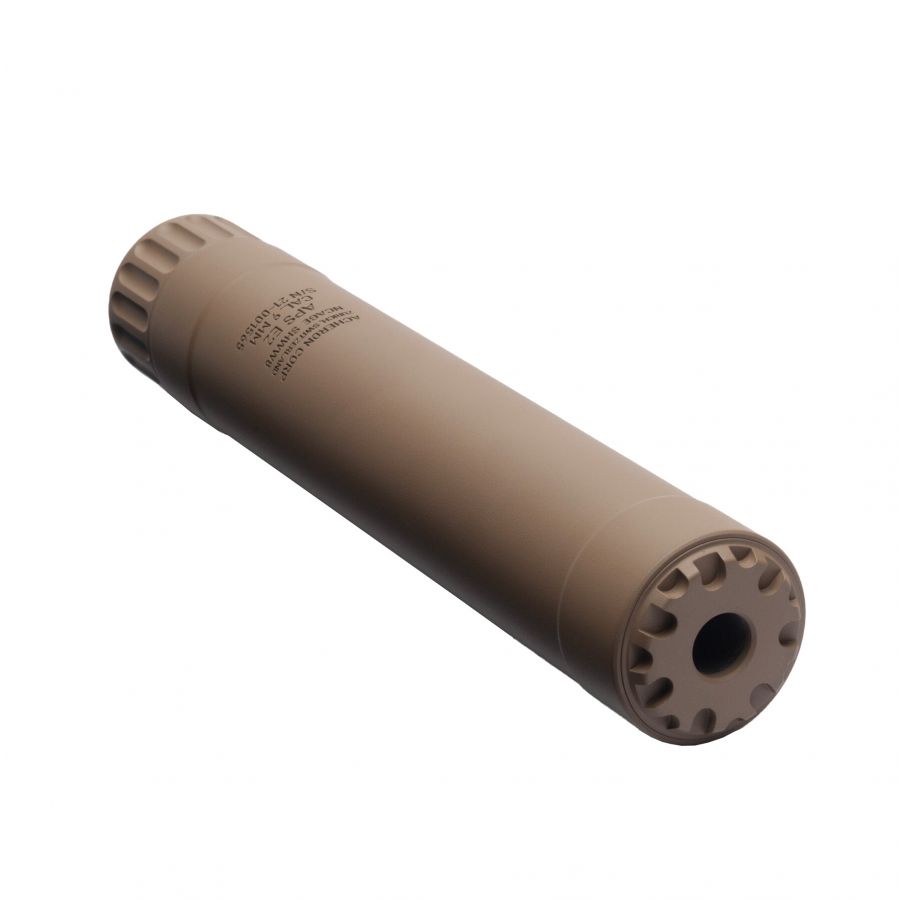 Acheron APS E2 9 mm M13.5 x 1 L FDE muffler 2/3