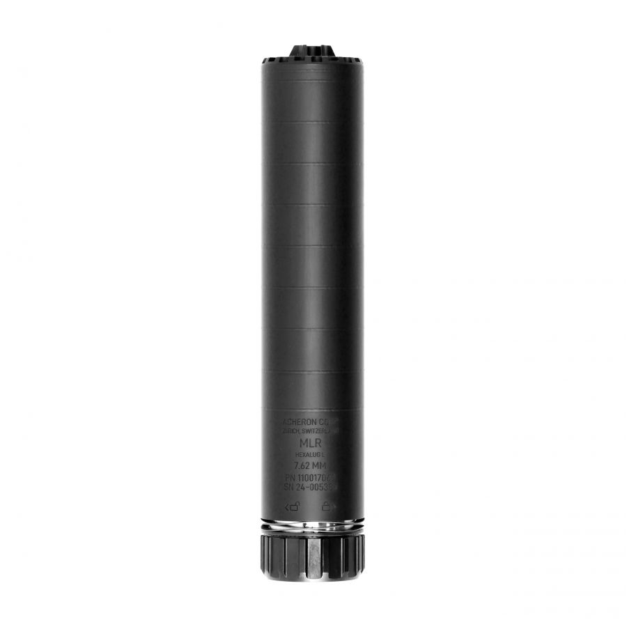 Acheron MLR E1 HexaLug L 7.62 silencer black 1/3