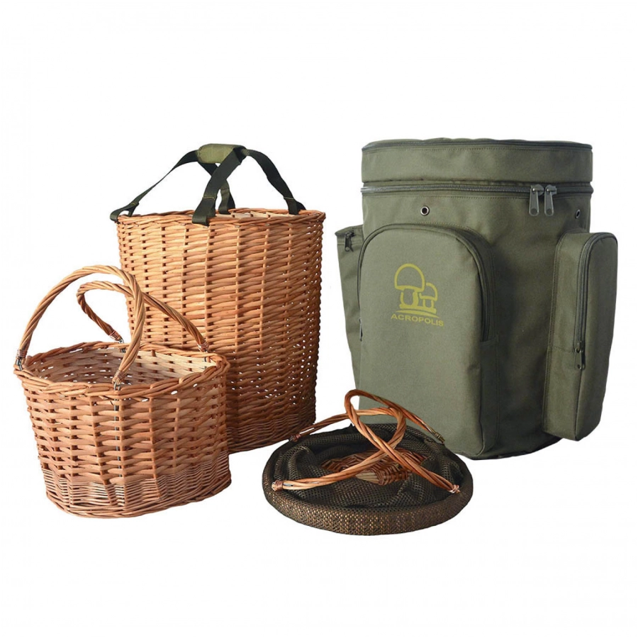 Acropolis mushroom backpack with 3x baskets RNG-1 1/7