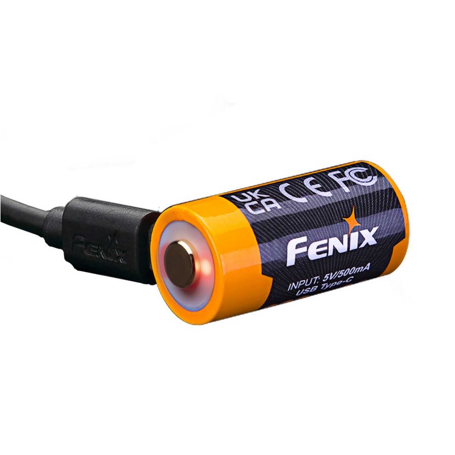 Akumulator Fenix USB ARB-L16U (16340 800mAh 3,6V) 3/4