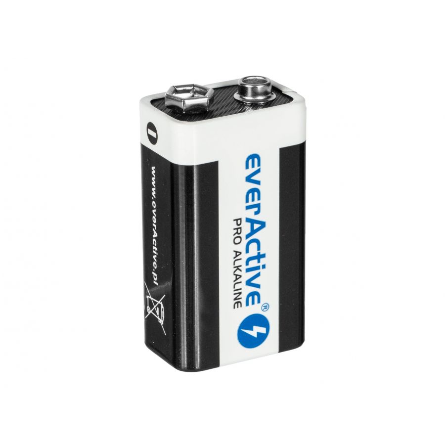 Alkaline battery everActi LR9 / 6LR61 (9V 1pc). 2/3
