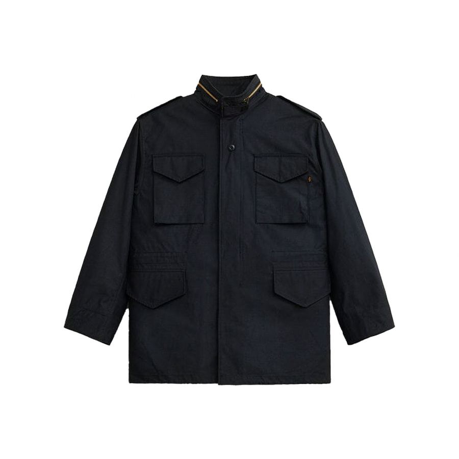 Alpha men's jacket M-65 black 1/5