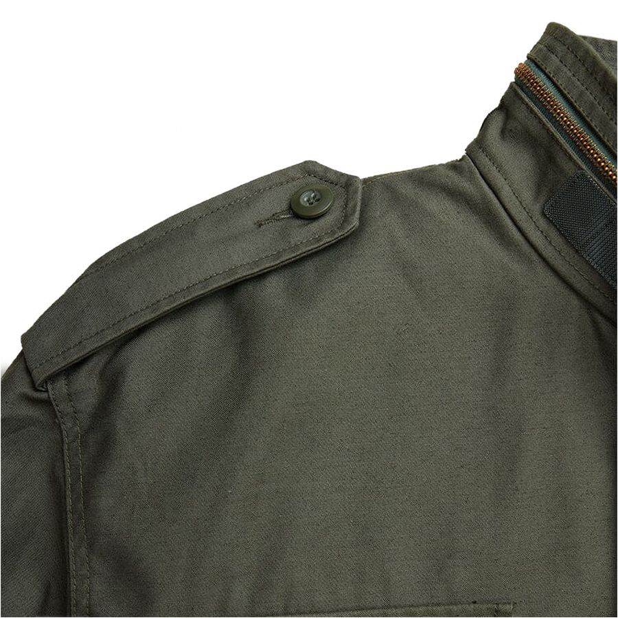 Alpha men's jacket M-65 olive green 4/5