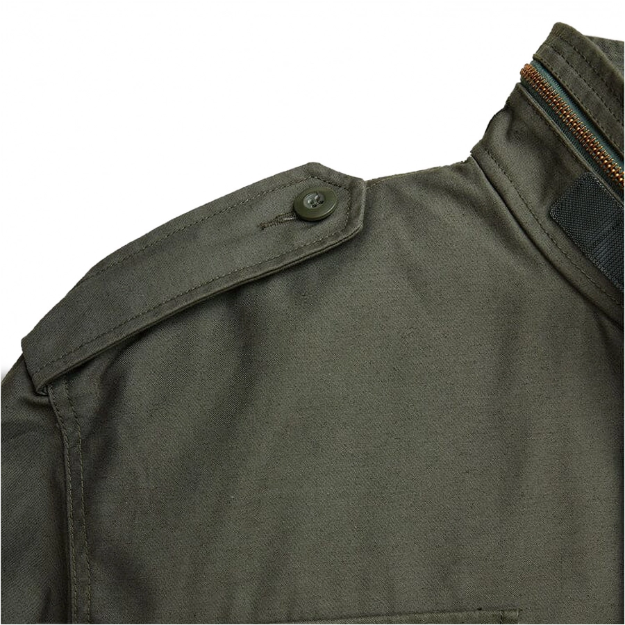 Alpha men's jacket M-65 olive green 4/5