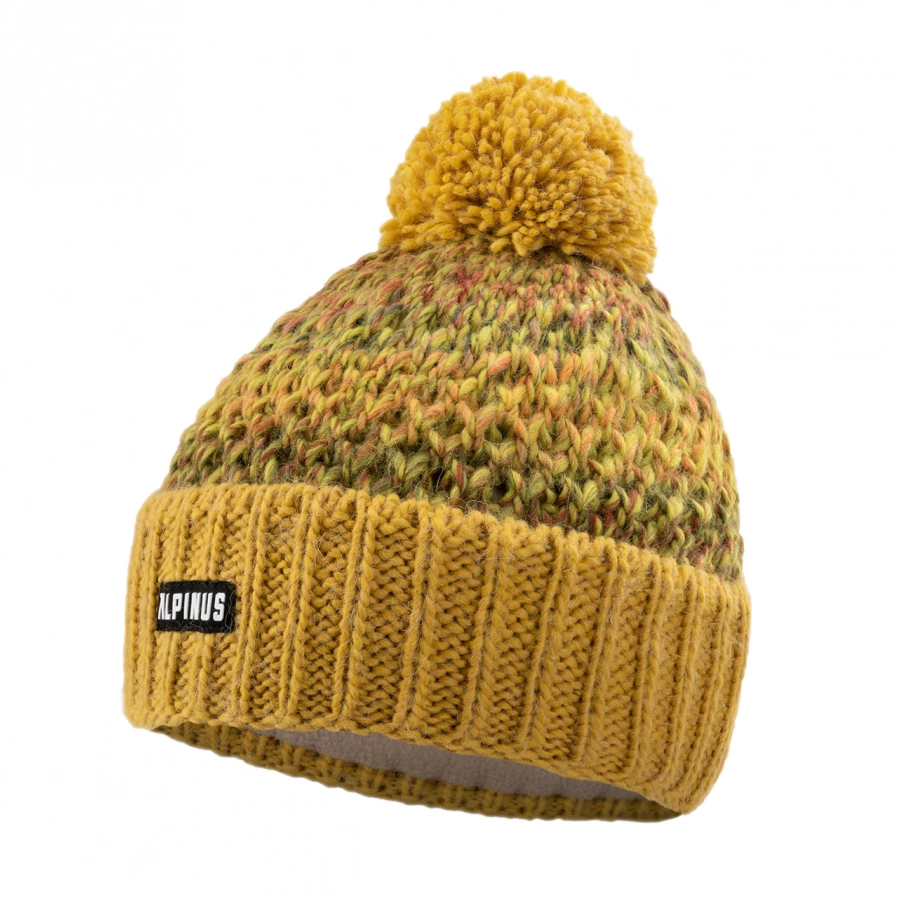 Alpinus Autiola women's cap yellow 1/2