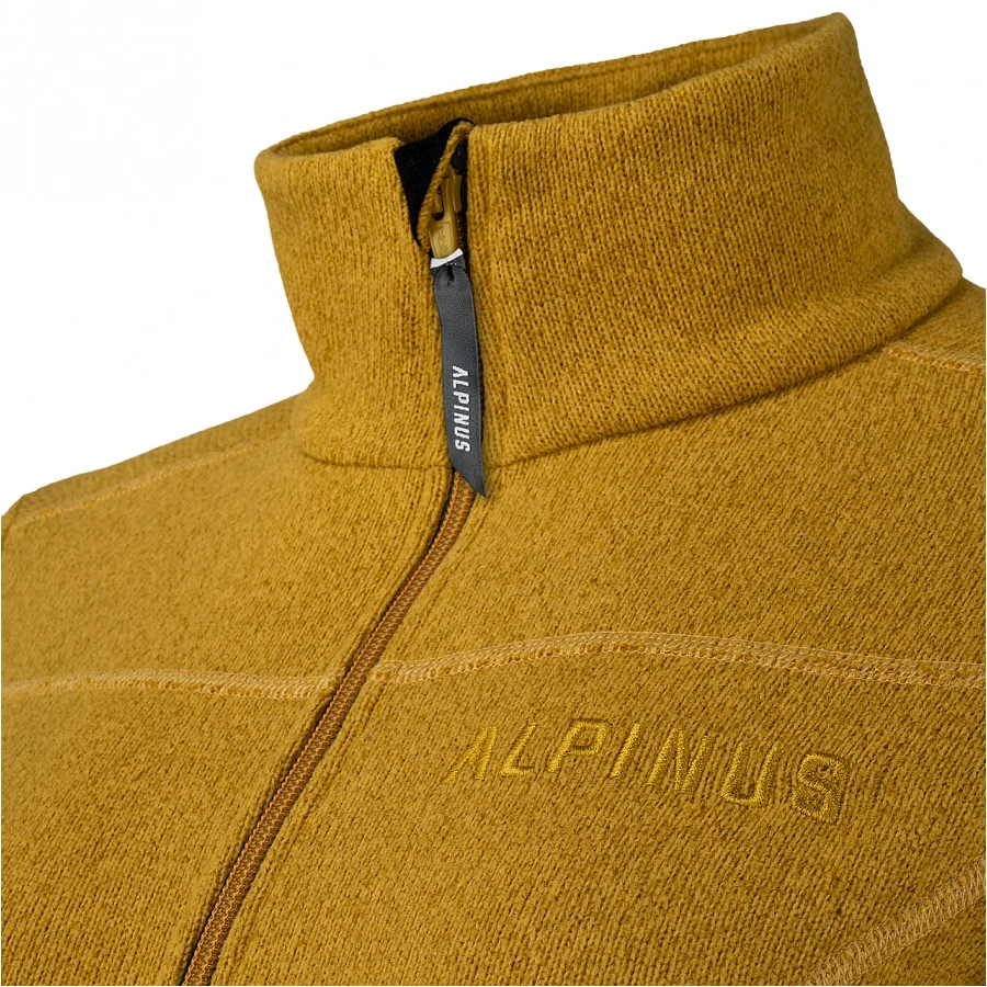 Alpinus Elvenes women's fleece sweatshirt yellow 2/4