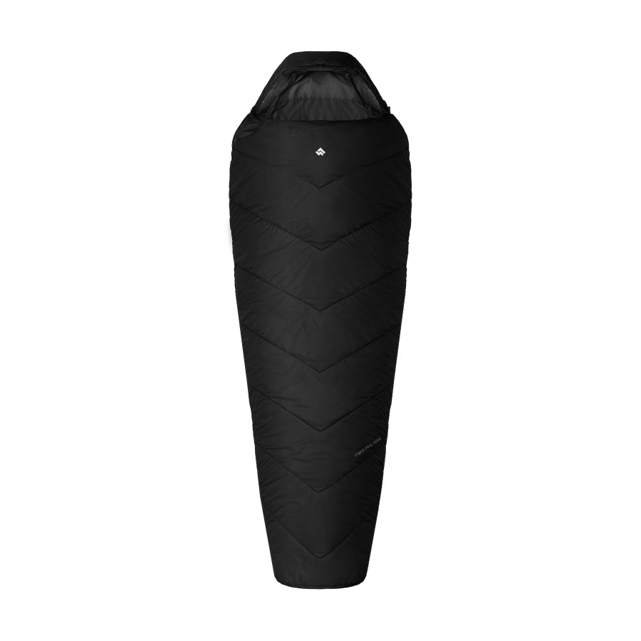 Alpinus Fiber Pro 1300 Sleeping Bag Right, Anthracite 1/7
