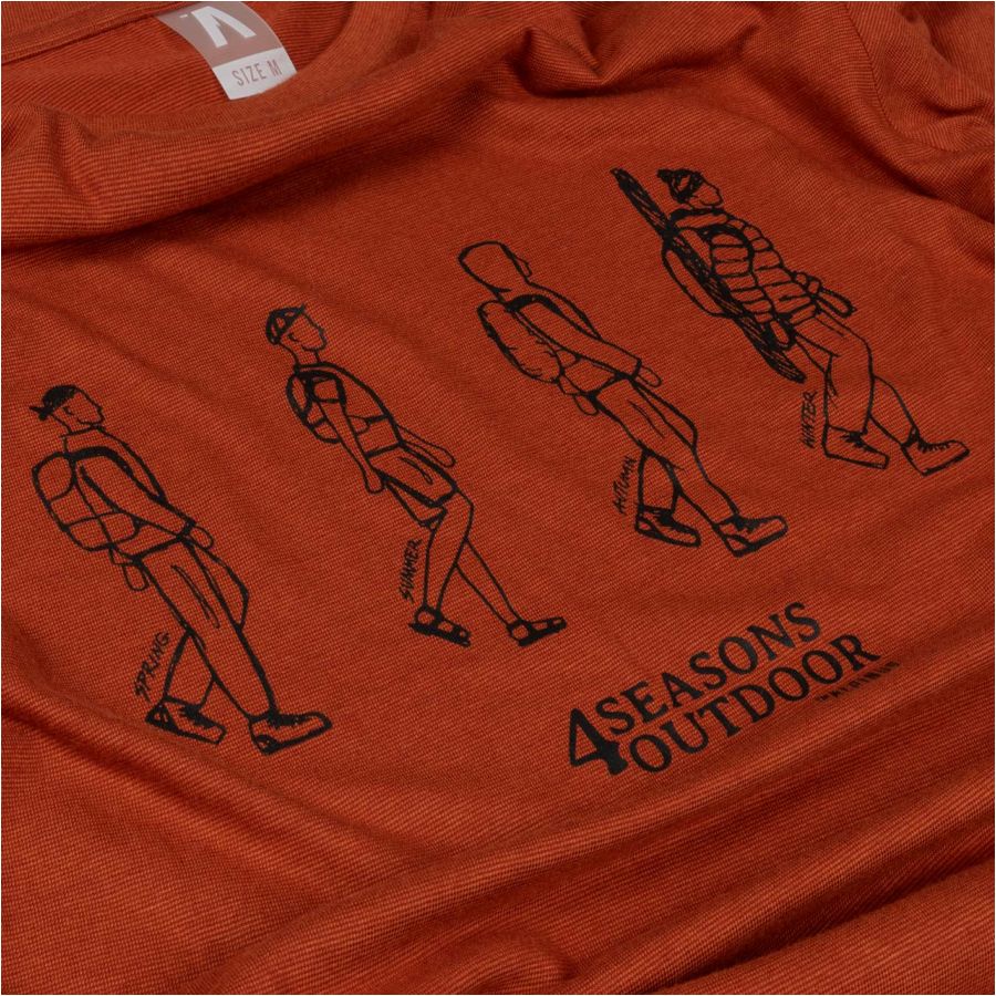 Alpinus Four men's t-shirt orange 2/4