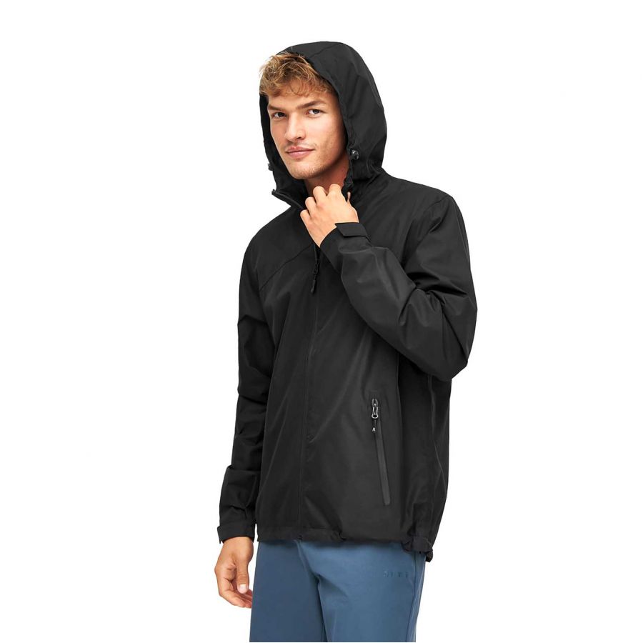 Alpinus men's 2-layer jacket Paterno black 4/6