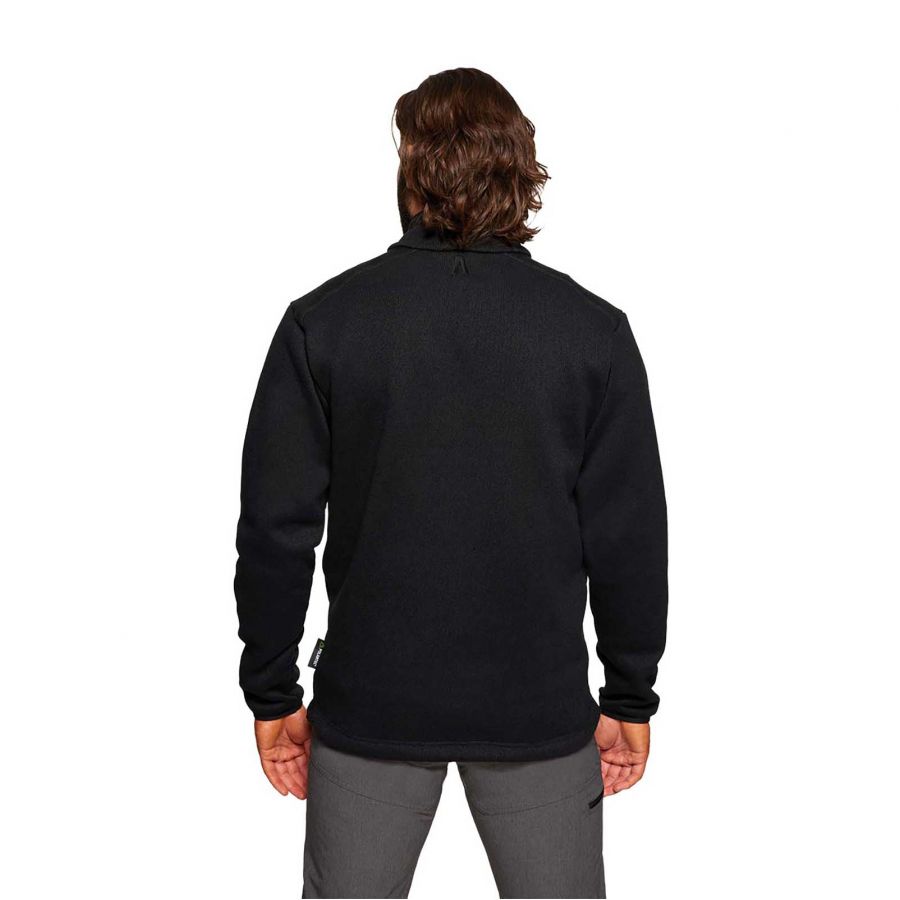 Alpinus men's fleece sweatshirt Svene black 2/8