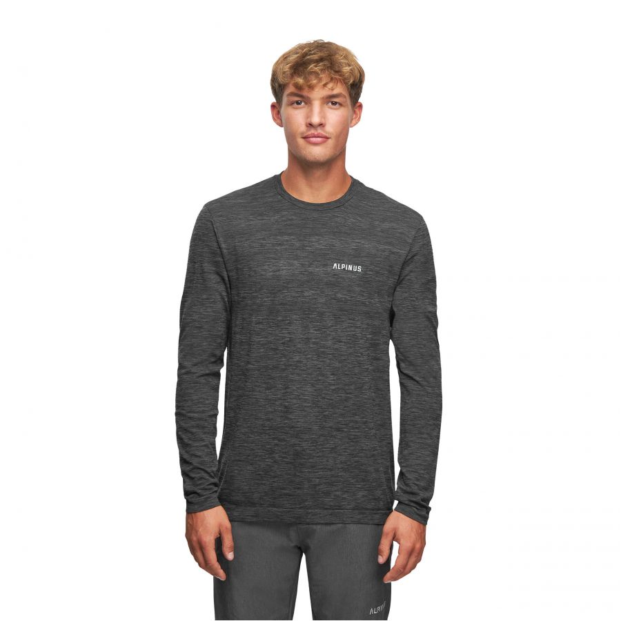 Alpinus men's functional T-shirt Antorno grey 1/6