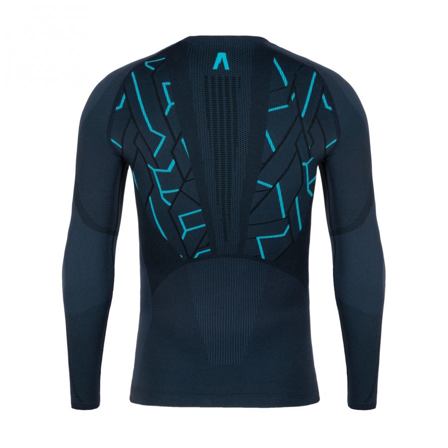 Alpinus men's thermal sweatshirt Gausdal navy blue 2/5