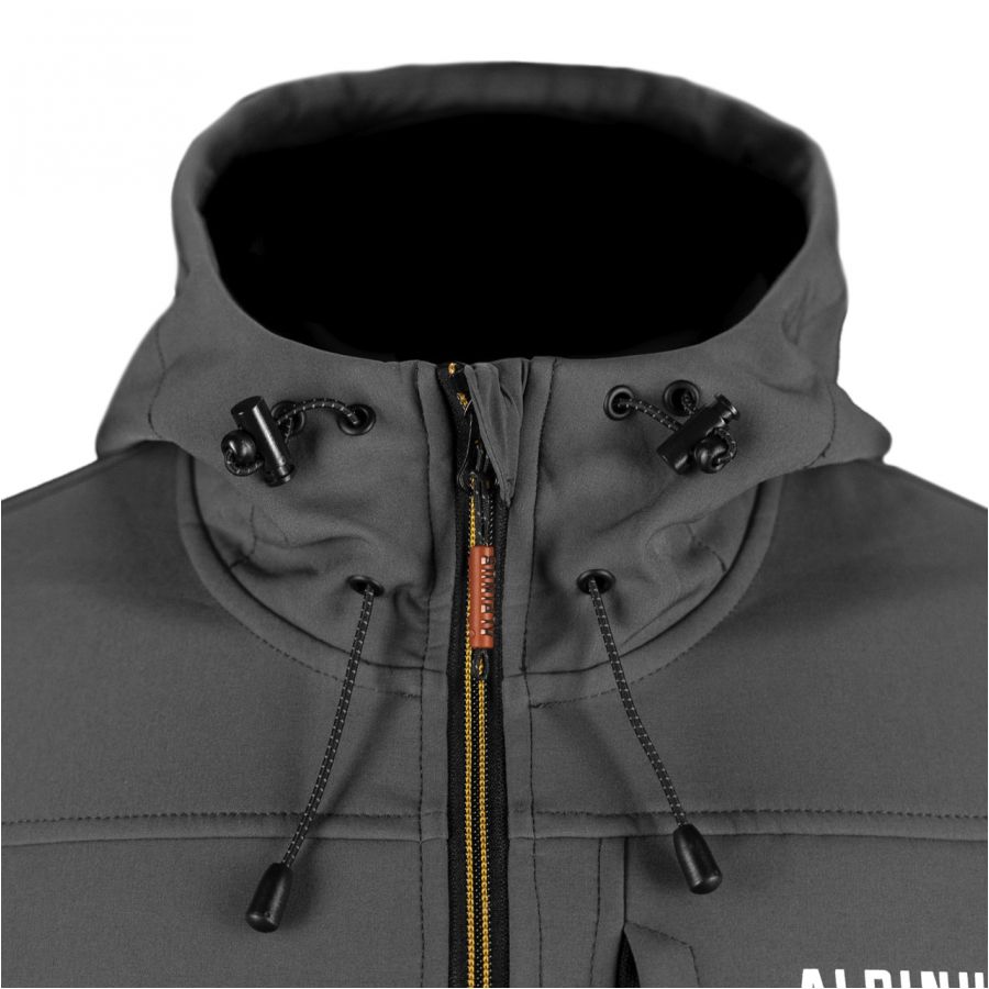 Alpinus men's Vinicunca softshell jacket grey 4/7