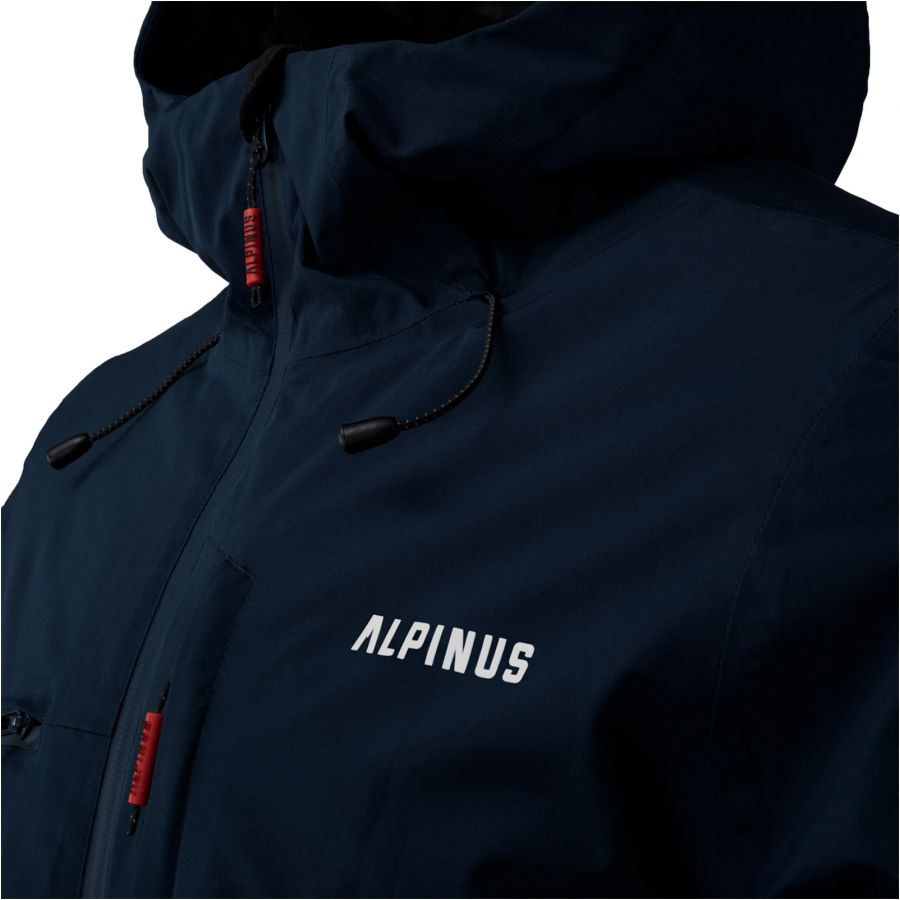 Alpinus men's winter jacket Causses navy blue 2/6