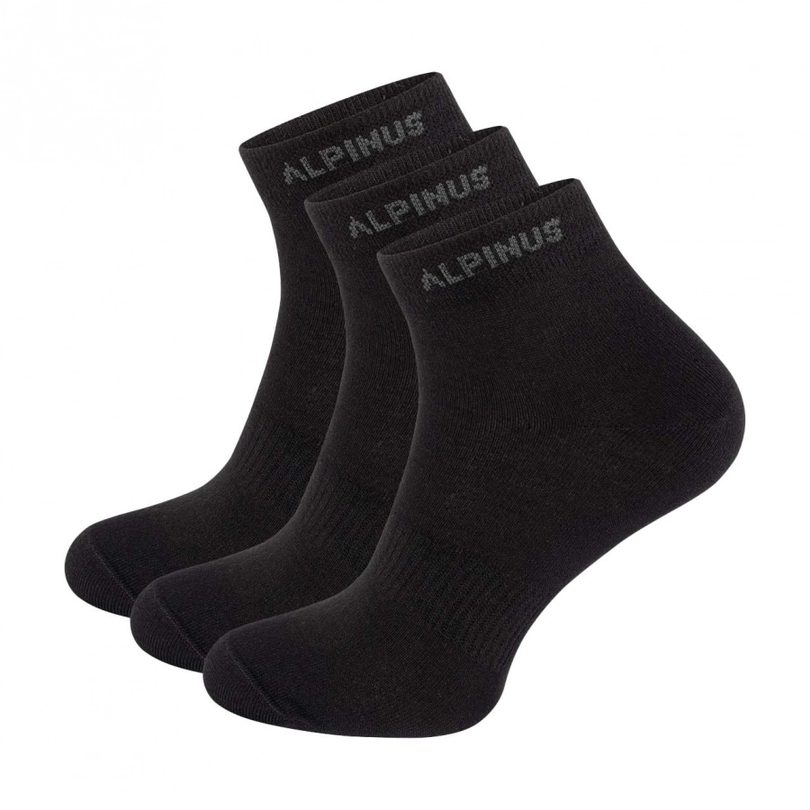 Alpinus Puyo 3-pack socks black 1/3