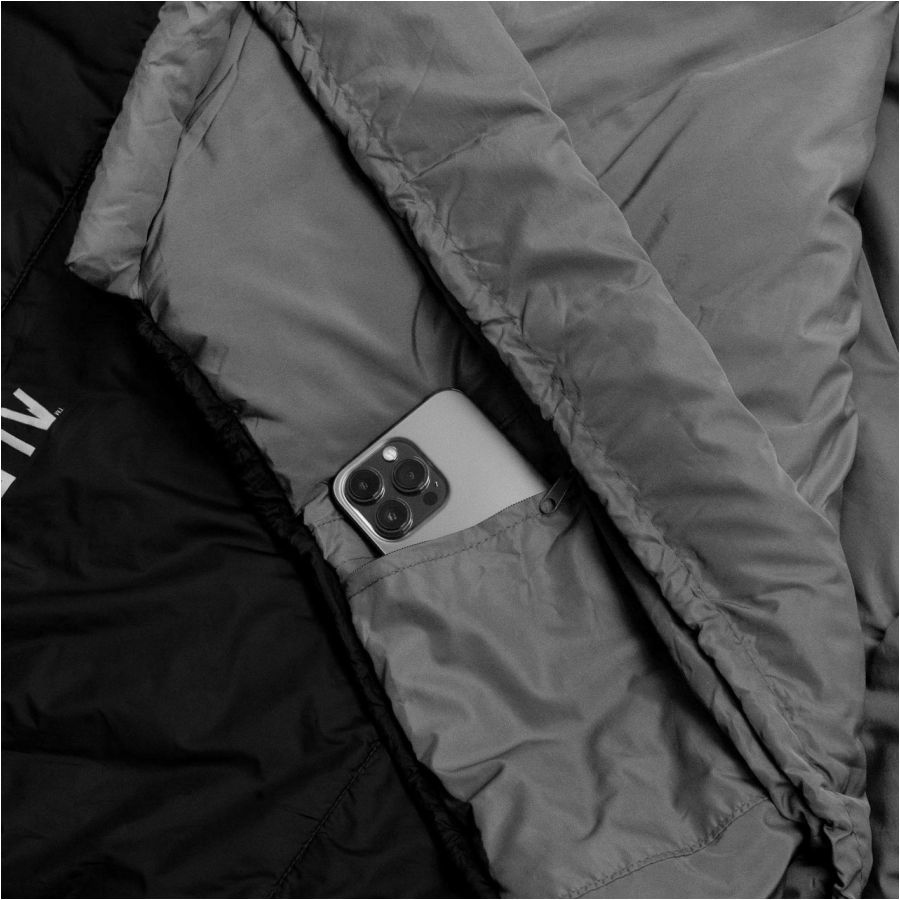 Alpinus Survival 1100 black PZ sleeping bag 3/9