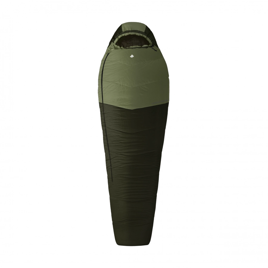 Alpinus Ultralight Pro 1000 Sleeping Bag Right, Green 1/7
