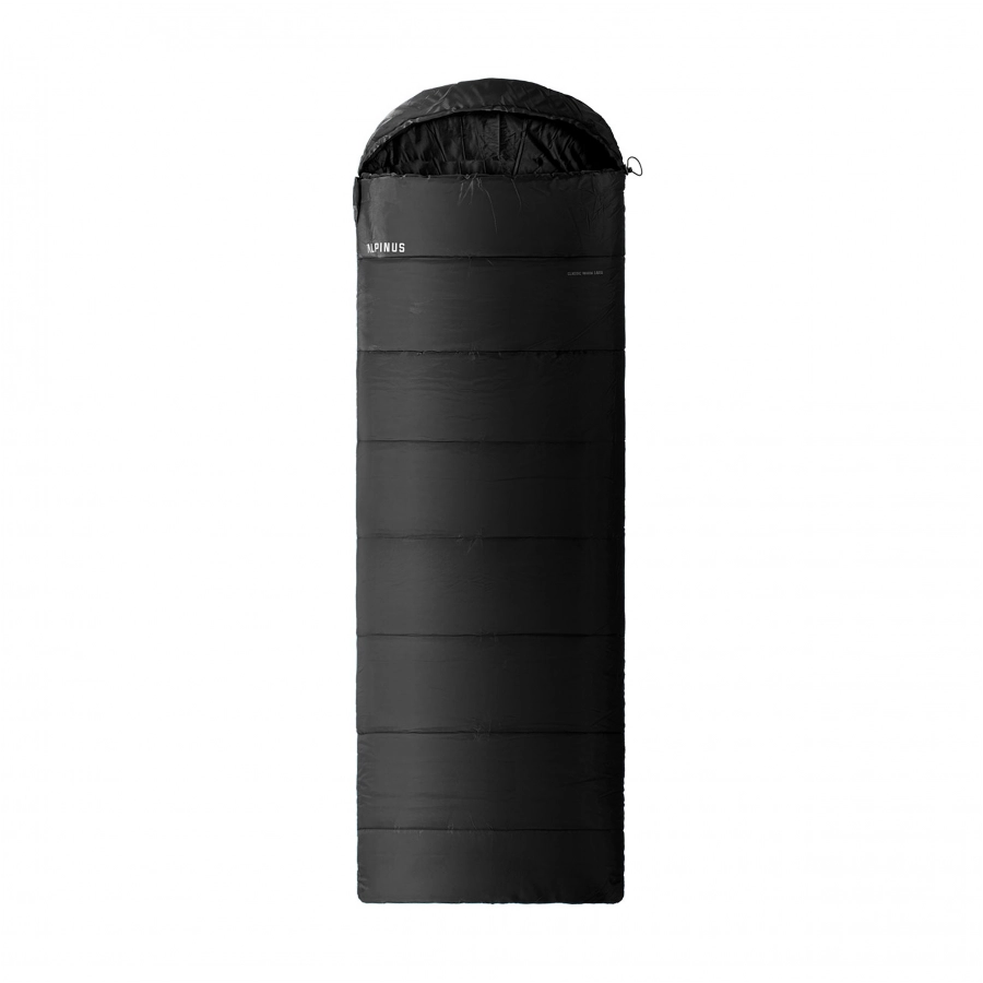 Alpinus Warm 1500 Sleeping Bag Left, Black 1/5