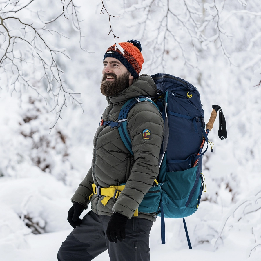 Alpinus Woodpecker 70 backpack, navy blue-green 4/11