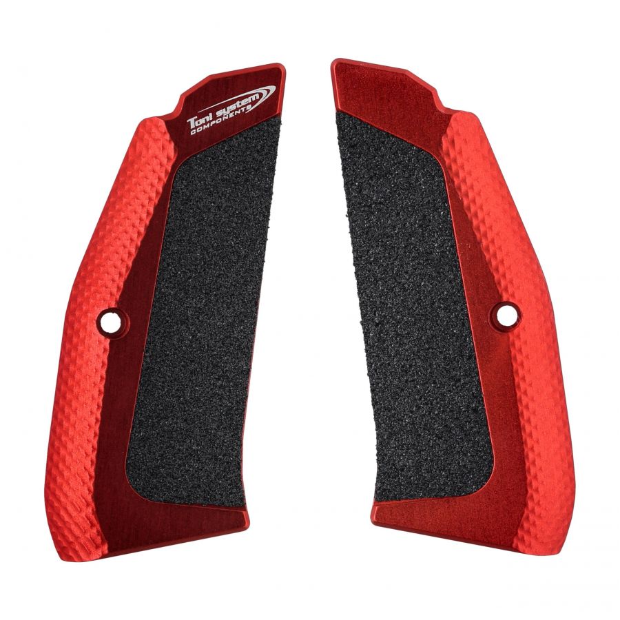 ALU long liners for CZ 75 SP-01 red 1/4