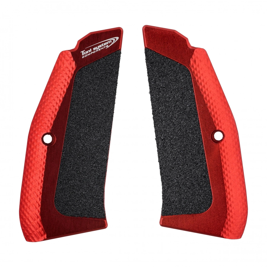 ALU long liners for CZ 75 SP-01 red 1/4