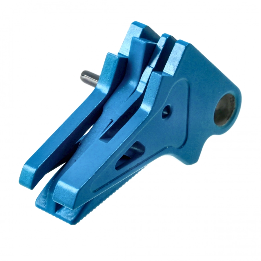 Aluminiowy spust Canik Advanced 90 stopni sky blue 4/6