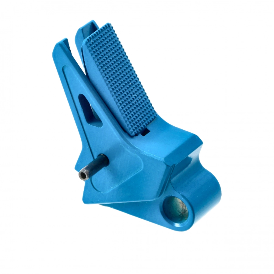 Aluminiowy spust Canik Advanced 90 stopni sky blue 3/6