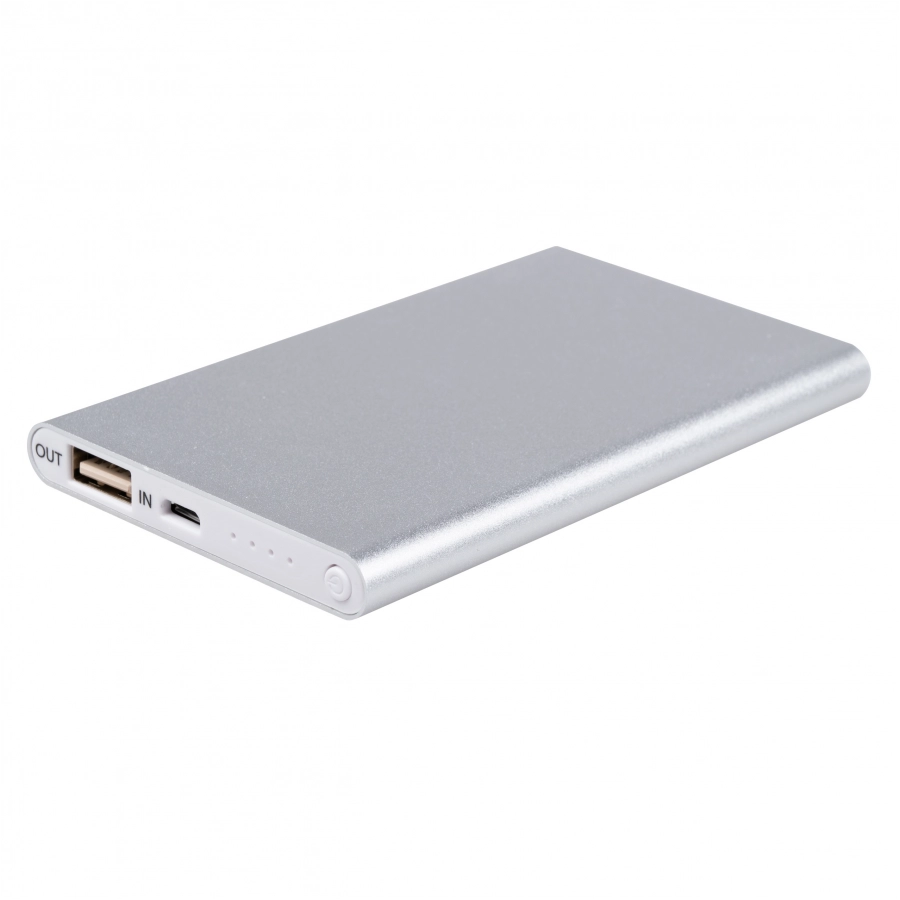 Aluminum Powerbank 4000 mAh 3/3