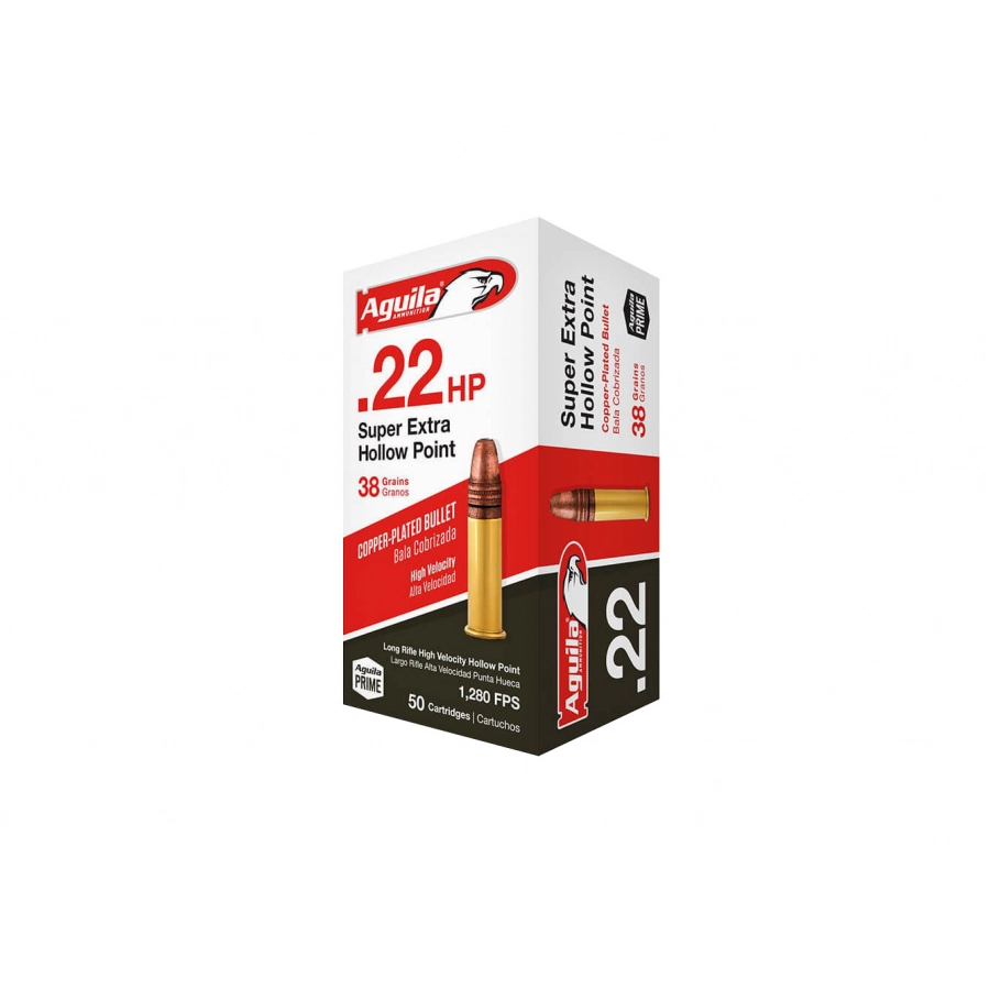 Amunicja Aguila kal. 22 LR Super Extra HV HP 2,59g 1/1