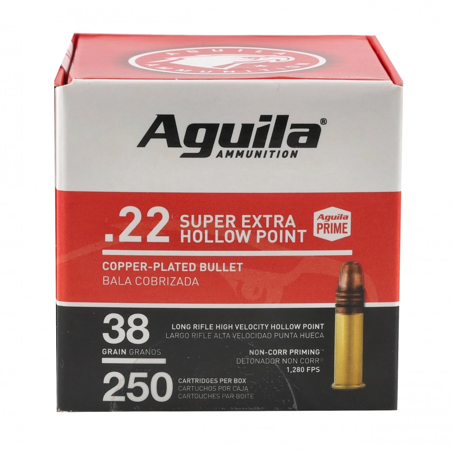 Amunicja Aguila kal. 22 LR Super Extra HV HP 38gr 4/4